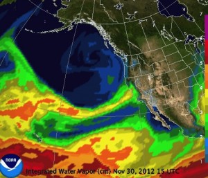 Atmospheric River: As Much as 15 Mississippi Rivers