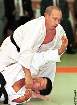 Russia’s Putin:  Judo Injury Upsets Financial Market