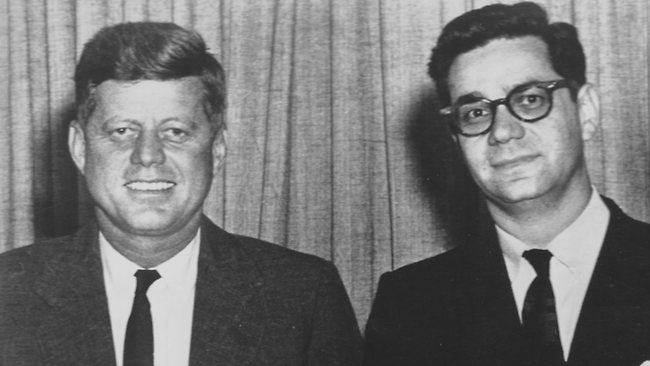 John F. Kennedy and Mark Lane